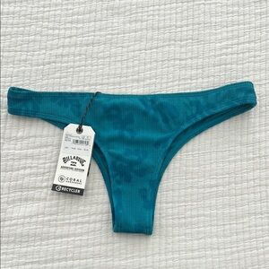 NWT Billabong coral gardeners cocoa pant bikini bottoms xl
